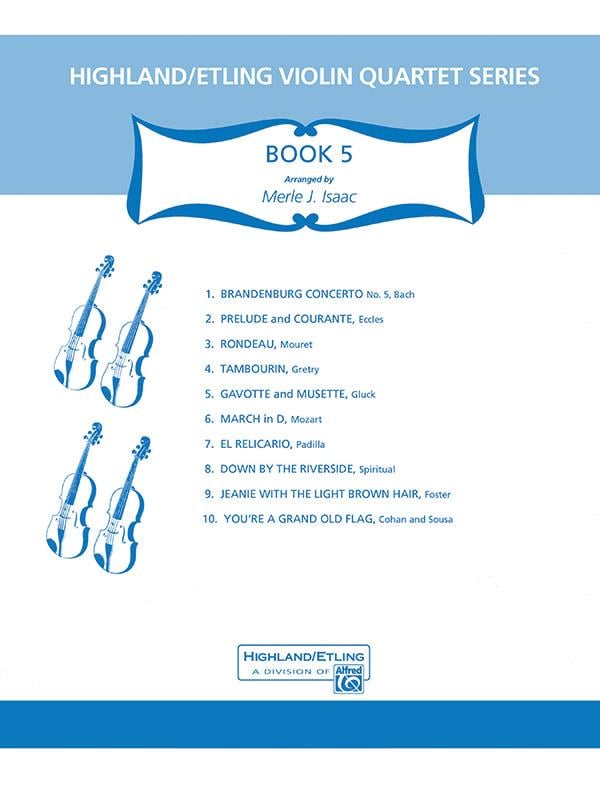 Highland/Etling Violin Quartet Series: Set 5